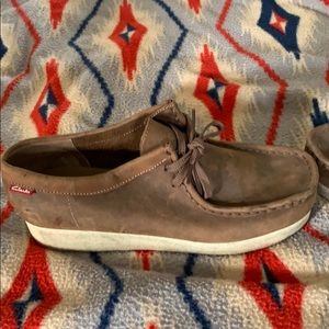 Clark’s Wallabee  size 10 leather